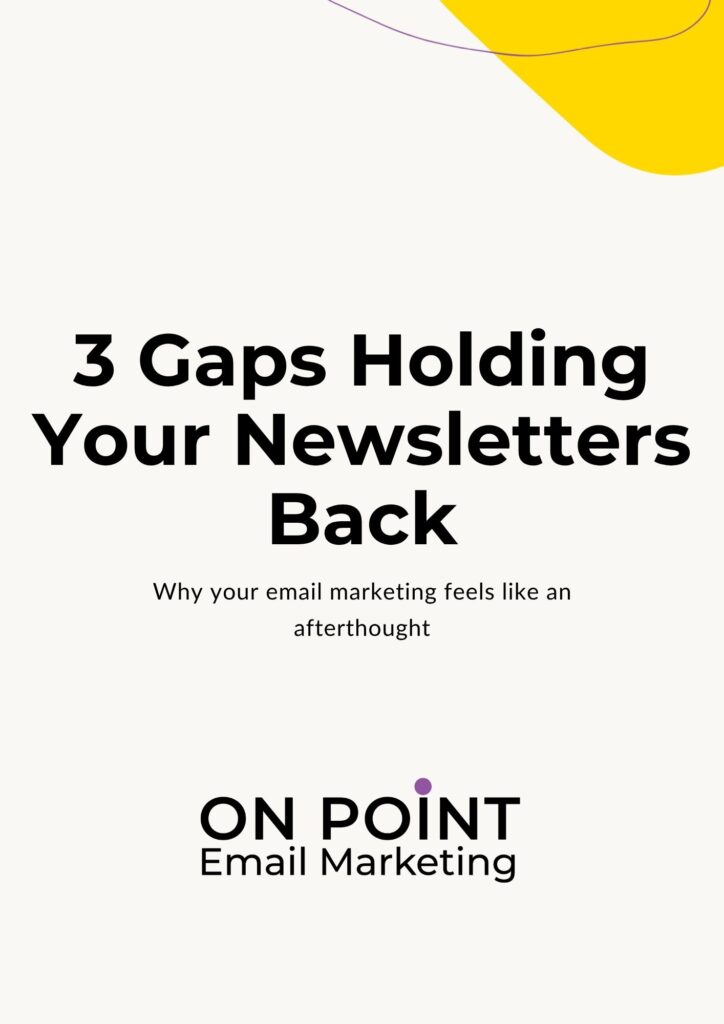3 Newsletter Gaps Guide Cover Image